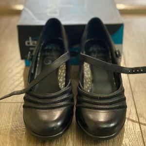 Dansko Women Shoe Becky Size 39 Black NEW